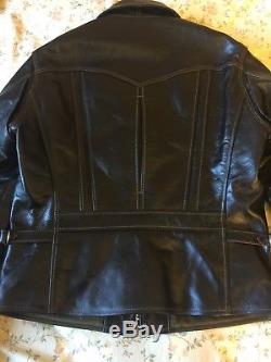 Freewheelers Union Special Caboose Jacket Black Shinki Horsehide Size 42