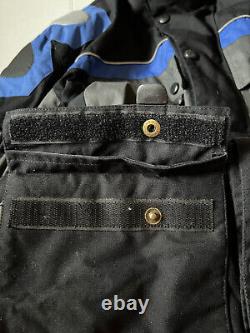 GERBINGS Men's Motorcycle Armored European Style Touring Jacket Size Large
