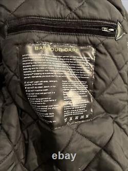Genuine Barbour International Duke Wax Jacket Mens XXL Large Black Coat
