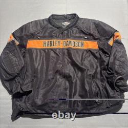 Genuine HARLEY DAVIDSON Jacket 98111-16VM Size 5XL Biker Padded Stitched