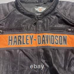 Genuine HARLEY DAVIDSON Jacket 98111-16VM Size 5XL Biker Padded Stitched