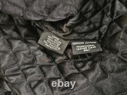 Genuine Harley Davidson Road King Classic Leather Jacket Small USA Embroidered