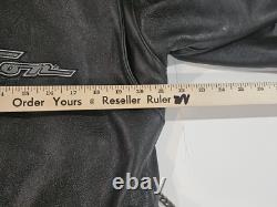 Genuine Harley Davidson Road King Classic Leather Jacket Small USA Embroidered