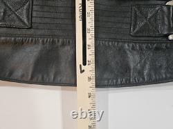 Genuine Harley Davidson Road King Classic Leather Jacket Small USA Embroidered
