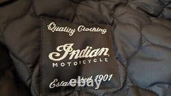 Genuine Indian Motorcycle Brand Men's Haydon Textile Jacket Black Free Shipping
