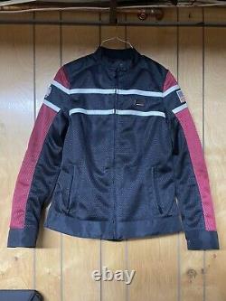 Genuine Indian Motorcycle Men's Arlington Mesh Jacket, Black Medium 286140006