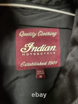 Genuine Indian Motorcycle Men's Arlington Mesh Jacket, Black Medium 286140006