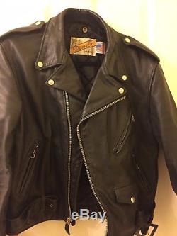 Genuine Schott Perfecto 618 sz42 Leather Jacket