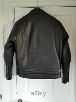 Goldtop 76 Leather Cafe Racer Jacket Uk 44 Armoured Used Not Lewis Aviakit