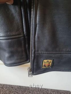 Goldtop The 76, 40, leather Motorcycle Jacket, Cafe Racer, Awesome Thing