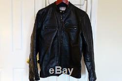 Goodwear Leather Calfornian Racer Black size 46 in Horsehide Good Wear Jacket