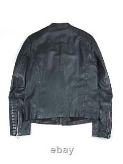 Goosecraft Leather Shoulder Ribbing Jacket (M)