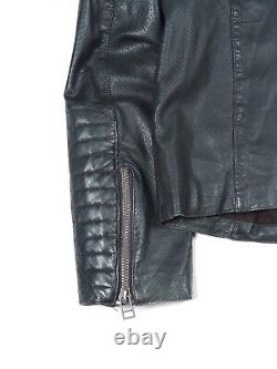 Goosecraft Leather Shoulder Ribbing Jacket (M)