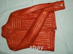 Gucci Tom Ford Era Jacket Leather 50it Orange