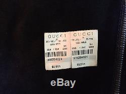 Gucci by Tom Ford Men's Black Suede Biker Jacket Collector's Item MSRP $1995
