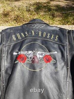 Guns n roses leather jacket