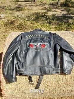 Guns n roses leather jacket