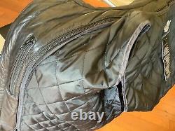 HARLEY DAVIDSON Men's MEDIUM Cruiser B&S Leather Racing Jacket With Liner