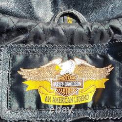 HARLEY DAVIDSON Vintage RIDE FREE FLAME JACKET sz LW
