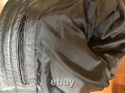 HARLEY DAVIDSON Women's Size SMALL Black #1 Leather Jacket in Great Condition