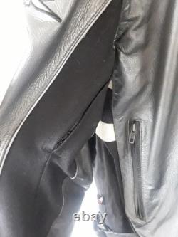 HONDA Officially Licensed JOE ROCKET CDR Armored Leather Motorcycle Jacket Sz 50