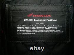 HONDA Officially Licensed JOE ROCKET CDR Armored Leather Motorcycle Jacket Sz 50