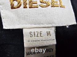 HOT AUTHENTIC Men's DIESEL BIKER Slim SPORTS GRAY LAMB LEATHER Jacket M (Fit S)