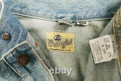 HOT VTG 50's REPRO WRANGLER 11MJ SANFORIZE 12 Dots Denim JACKET Jeans M (Fit S)