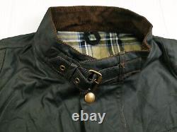HOT VTG REPRO Men's BELSTAFF STEVE McQUEEN BLOUSON BLACK PRINCE WAXED Jacket XXL