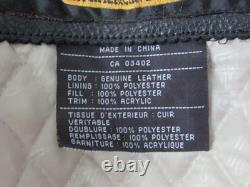 H-D OF CRETE Leather Riding Jacket Harley Davidson Original Large (L) EXCELLENT