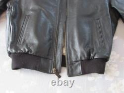 H-D OF CRETE Leather Riding Jacket Harley Davidson Original Large (L) EXCELLENT