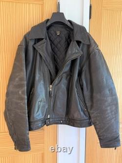 Handmade Vintage Motorcycle Jacket Custom XL