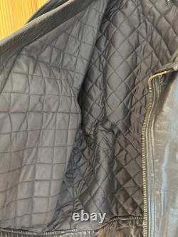 Handmade Vintage Motorcycle Jacket Custom XL