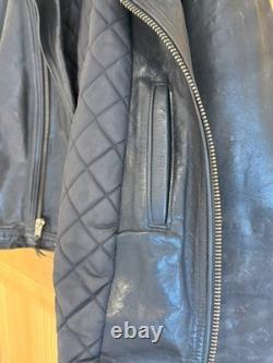 Handmade Vintage Motorcycle Jacket Custom XL