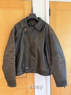 Handmade Vintage Motorcycle Jacket Custom XL