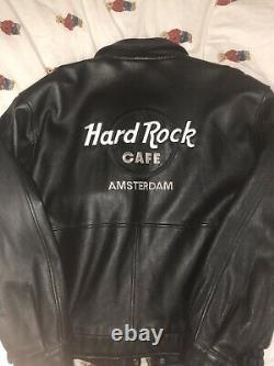Hard Rock Cafe Leather Jacket