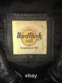 Hard Rock Cafe Leather Jacket