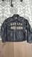 Harley Davidson 100 years Anniversary Black Leather Biker Jacket Mens M