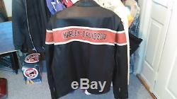 Harley Davidson #1 Racing Leather Jacket, 2XL