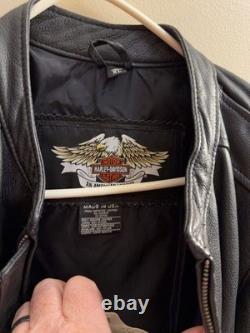 Harley-Davidson American Legend Leather Motorcycle Jacket XL