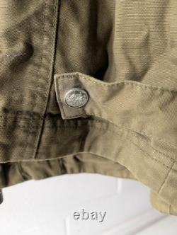 Harley Davidson Army Green Bar & Shield Motorcycle Jacket Men's Size Small