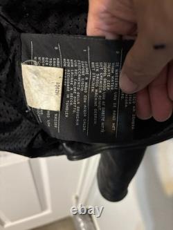 Harley-Davidson Black Leather Motorcycle Jacket 4XL An American Legend