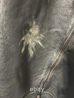 Harley-Davidson Black Leather Motorcycle Jacket 4XL An American Legend