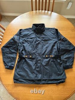 Harley Davidson Classic Mens Vented Leather Jacket Large with Free XL Oversuit