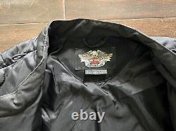 Harley Davidson FXRG Mens Waterproof Reflective Jacket with Armor Large