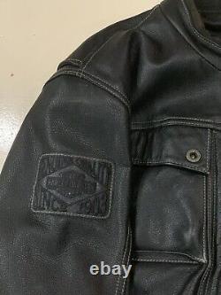 Harley Davidson Generator Leather Motorcycle Jacket 97135-13VM RARE! XL