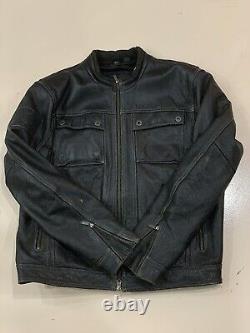 Harley Davidson Generator Leather Motorcycle Jacket 97135-13VM RARE! XL