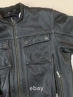 Harley Davidson Generator Leather Motorcycle Jacket 97135-13VM RARE! XL