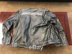 Harley Davidson Genuine Leather Jacket Mens XL