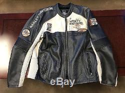Harley Davidson Genuine Leather Jacket Mens XL NO RESERVES